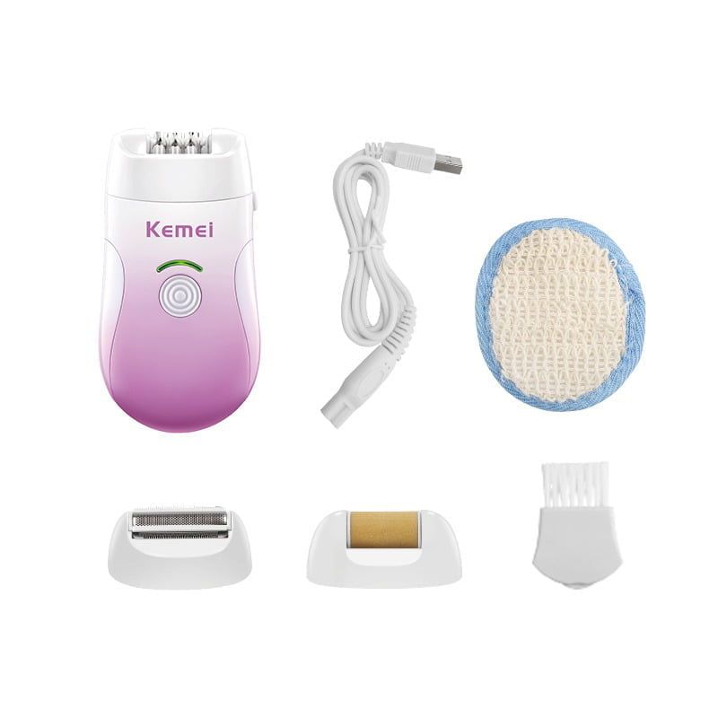 Kemei Αποτριχωτική Μηχανή Με 3 Κεφαλές KM-908B - Epilator Hair Remover