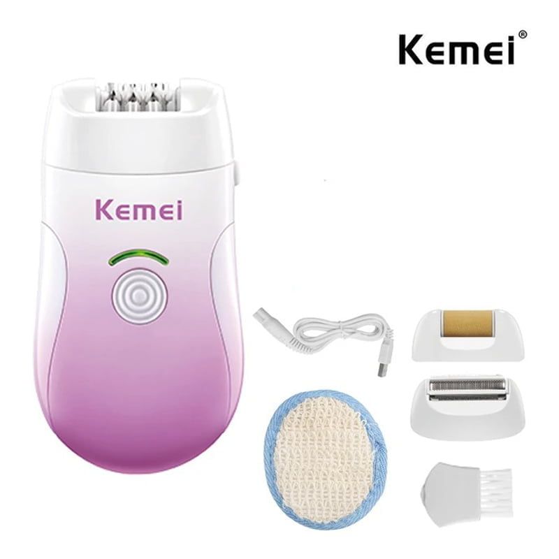 Kemei Αποτριχωτική Μηχανή Με 3 Κεφαλές KM-908B - Epilator Hair Remover
