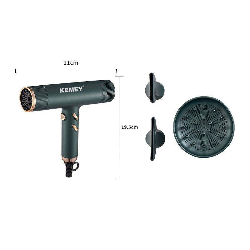 Kemey Km-2062 Επαγγελματικό Πιστολάκι Μαλλιών 1500W - Kemey Km-2062 Professional Hair Dryer 1500W
