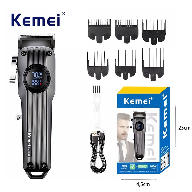 Kemei Κουρευτική μηχανή KM-1551 - Kemei Hair clipper KM-1551