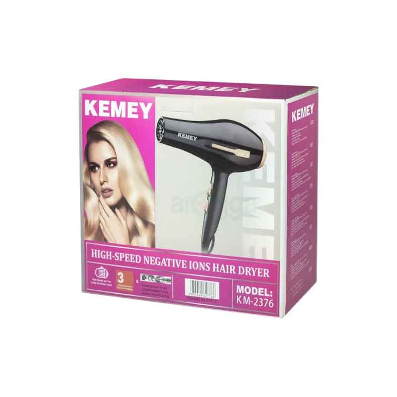 Kemey Πιστολάκι μαλλιών 1000W KM-2376 - Hair dryer