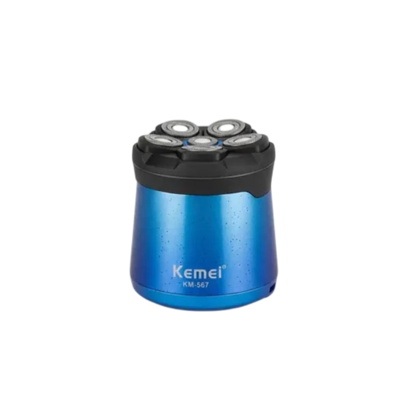 Ξυριστική Μηχανή Κεφαλής & Προσώπου Kemei KM-567 Επαναφορτιζόμενη Αδιάβροχη - Kemei KM-567 Rechargeable Waterproof Head & Face Shaver