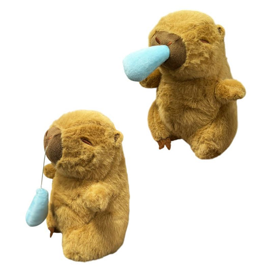 Λούτρινο Δονούμενο Καπιμπάρα Με Δόνηση - Stuffed Capybara