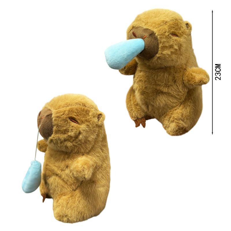 Λούτρινο Δονούμενο Καπιμπάρα Με Δόνηση - Stuffed Capybara