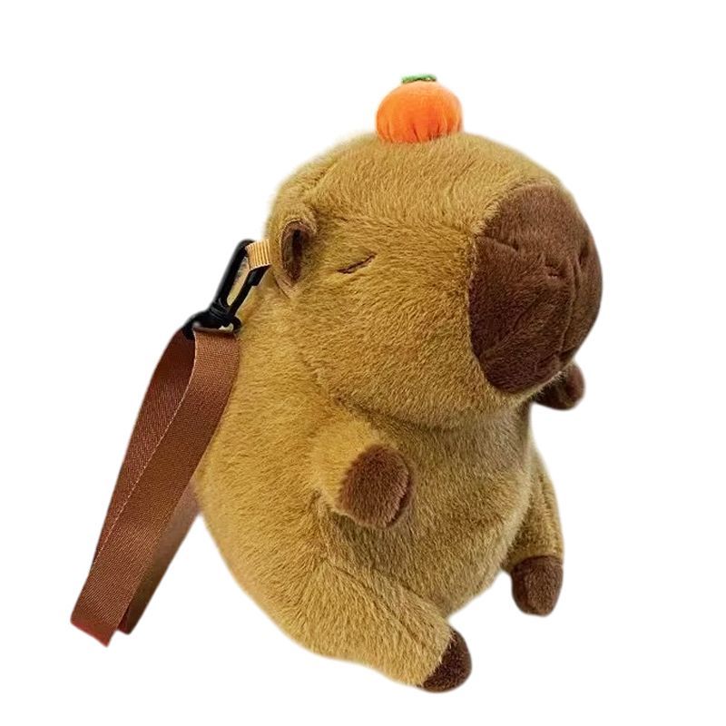 Τσάντα Λούτρινο Καπιμπάρα  - Stuffed Capybara Bag