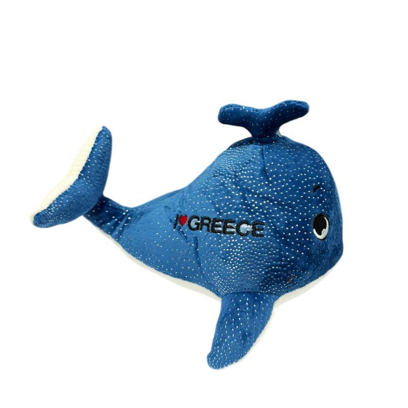 Λούτρινο αρκουδάκι φάλαινα Greece - Stuffed whale Greece