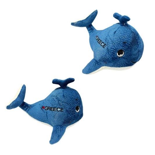 Λούτρινο αρκουδάκι φάλαινα Greece - Stuffed whale Greece