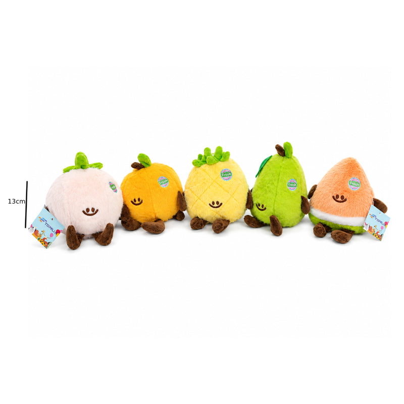 Λούτρινα Φρουτάκια 13cm σε Διάφορα Σχέδια - Plush Fruit Toys 13cm Assorted Designs