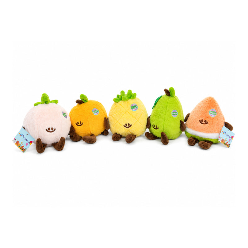 Λούτρινα Φρουτάκια 13cm σε Διάφορα Σχέδια - Plush Fruit Toys 13cm Assorted Designs