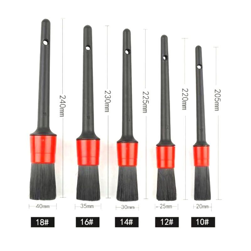 Σετ Βούρτσες Καθαρισμού Αυτοκινήτου 5τμχ - Car cleaning brushes 5pcs