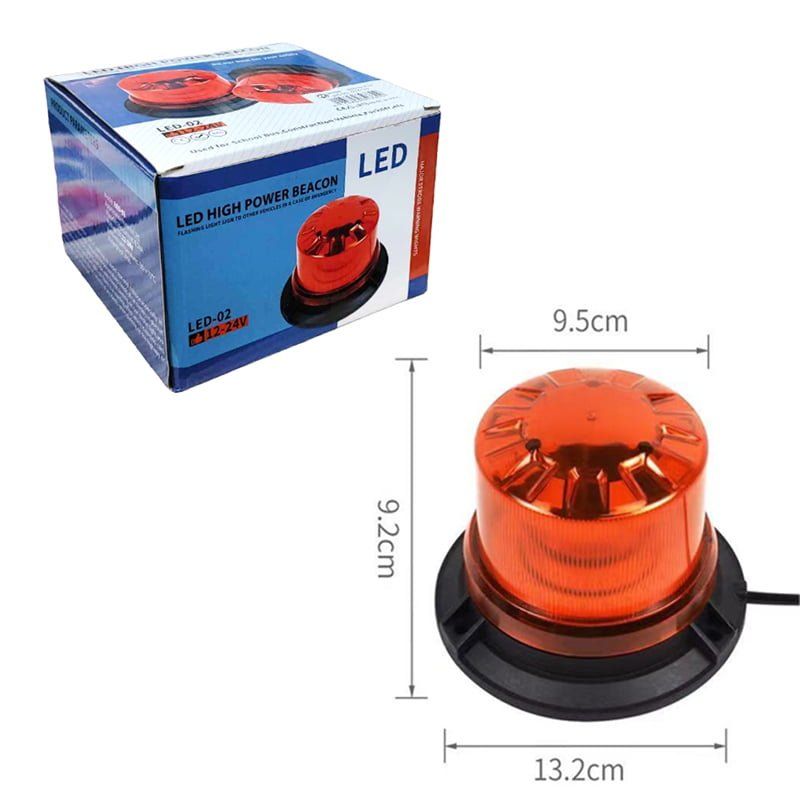 Φάρος Ασφαλείας Πορτοκαλί 12-24V LED-02 SJ-JD4521 – LED High Power Beacon Warning Light Turing Orange AUTO & MOTO>Φωτισμός Αυτοκινήτου>Φάροι Αυτοκινήτου