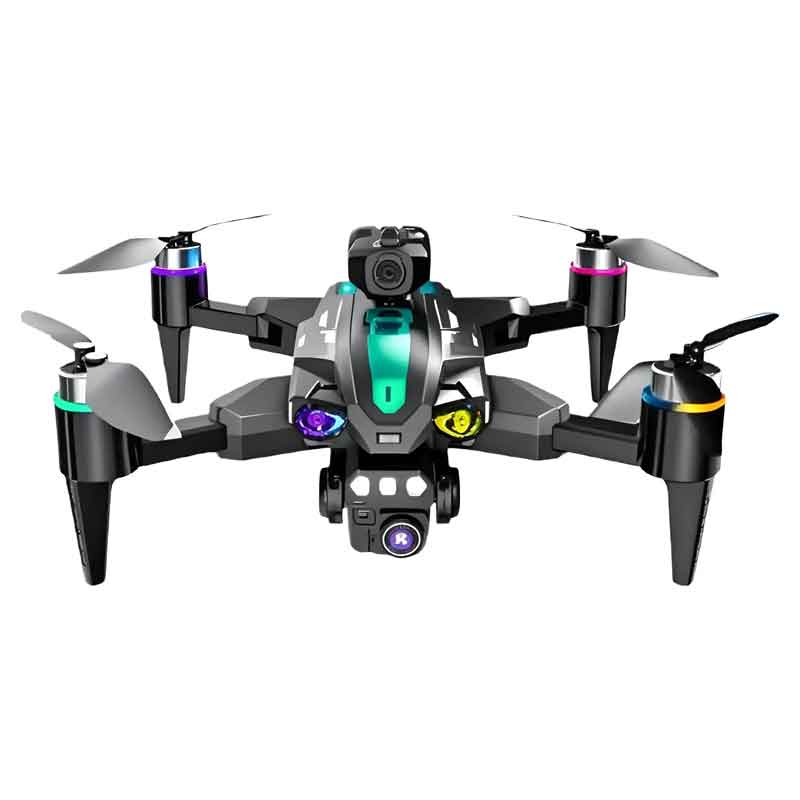 Andowl Drone 4K Ultra HD Με Κάμερα, RGB Φωτισμό Και Χειριστήριο Μαύρο SKY-769 - Drone HD Camera 4K