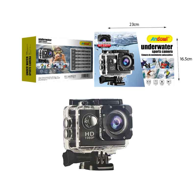 Andowl  Action Camera Full HD (1080p) με Οθόνη 2" Q-K777