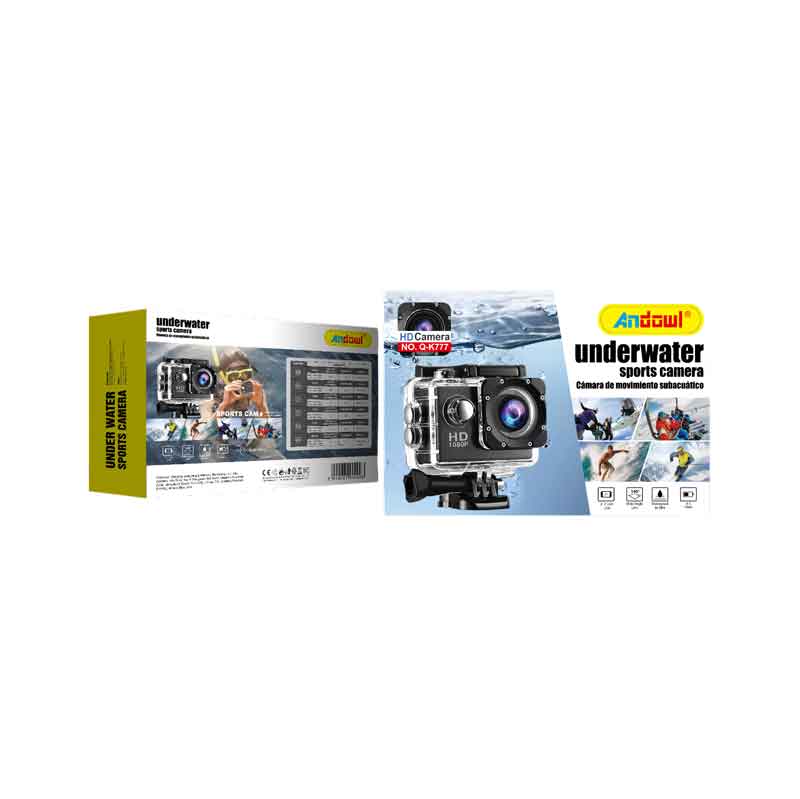 Andowl  Action Camera Full HD (1080p) με Οθόνη 2" Q-K777