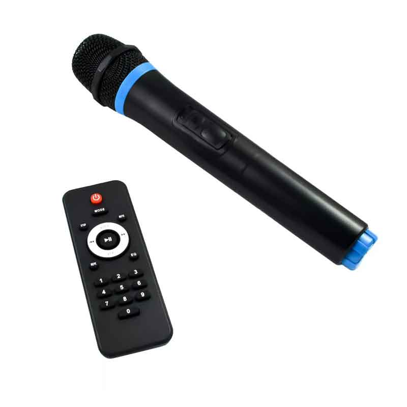 Andowl Ηχείο Subwoofer FM με Μικρόφωνο, Τηλεχειρισμό & Διακοσμητικό Φωτισμό LED RGB Q-YX9000 - Subwoofer