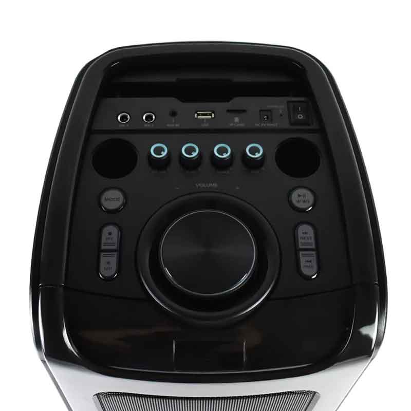 Andowl Ηχείο Subwoofer FM με Μικρόφωνο, Τηλεχειρισμό & Διακοσμητικό Φωτισμό LED RGB Q-YX9000 - Subwoofer
