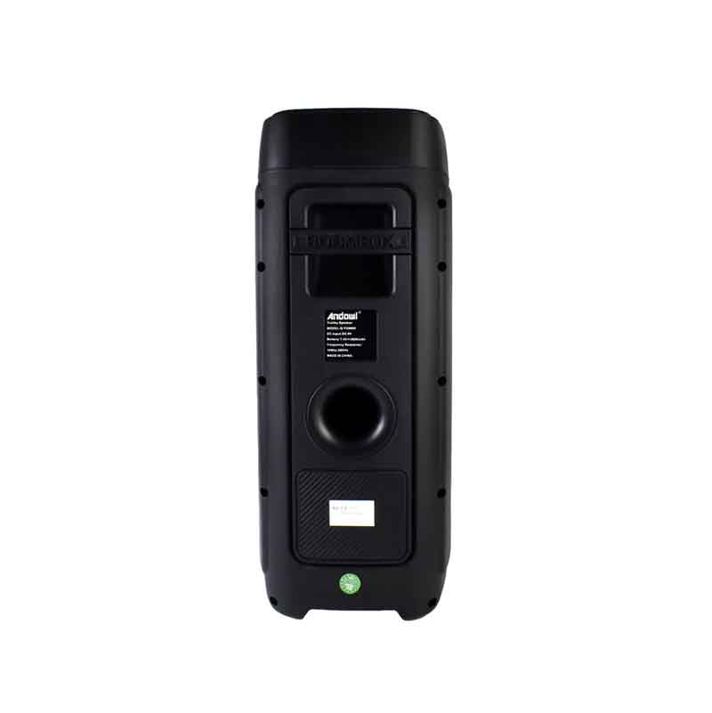 Andowl Ηχείο Subwoofer FM με Μικρόφωνο, Τηλεχειρισμό & Διακοσμητικό Φωτισμό LED RGB Q-YX9000 - Subwoofer