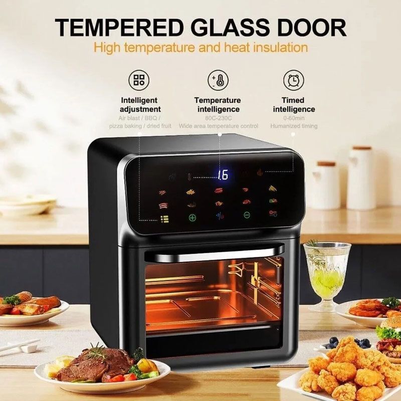 Andowl Φριτέζα Αέρος 1800W 220V 12L με Οθόνη Αφής Q-G33 - Air Fryer