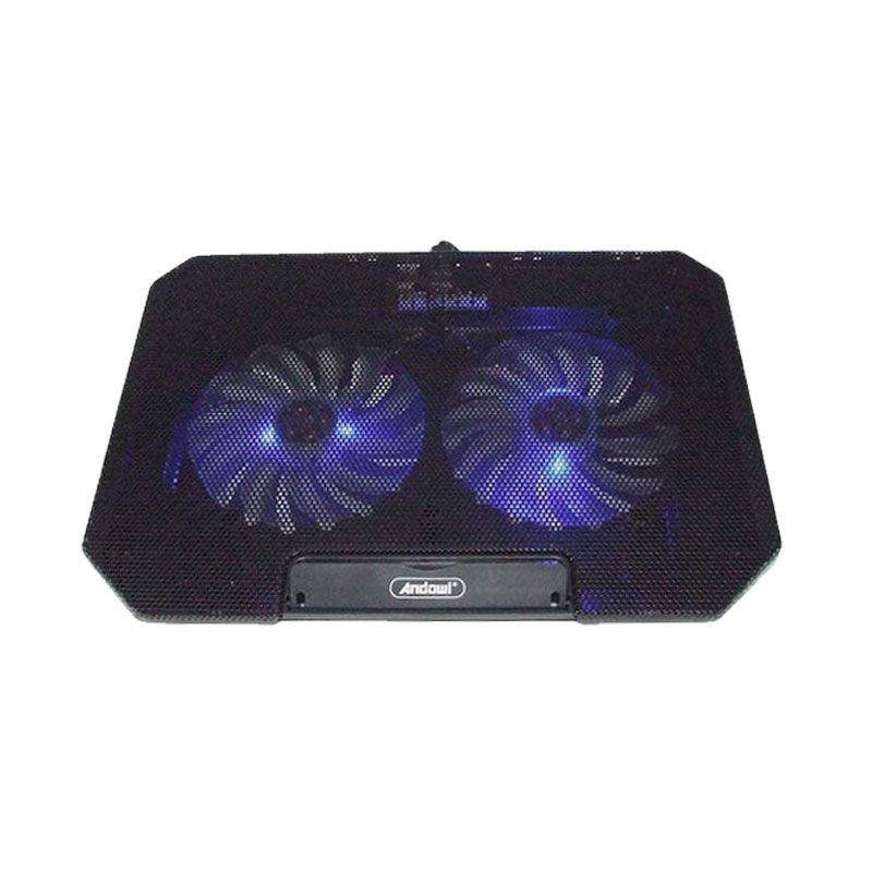 Andowl Βάση Ψύξης Laptop με Διπλούς Ανεμιστήρες LED Q-SR03 - Notebook Radiator