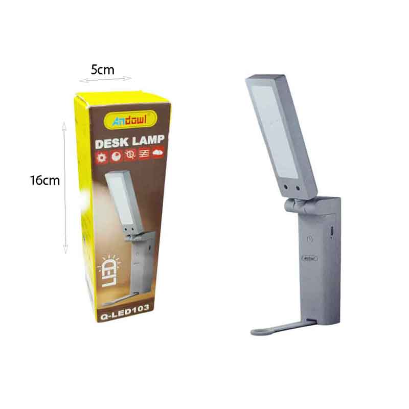 Andowl Φορητό Φωτιστικό Γραφείου Q-LED103  – Portable LED Desk Lamp