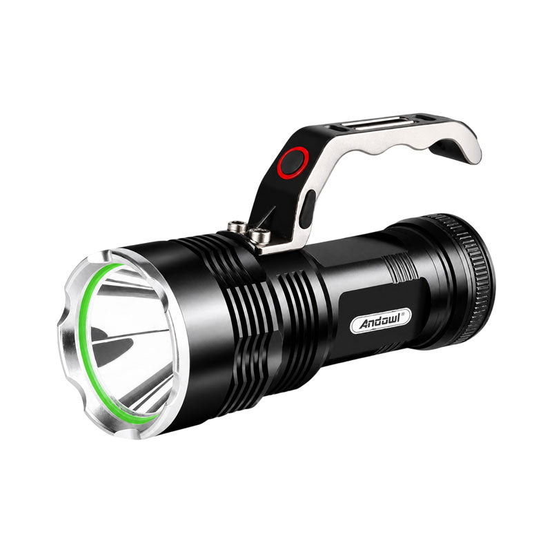 Andowl Ισχυρός Επαναφορτιζόμενος Φακός LED 1500 Lumens Αντιεκρηκτικός Q-D1500 - Powerful Rechargeable LED Flashlight 1500 Lumens Explosion-Proof