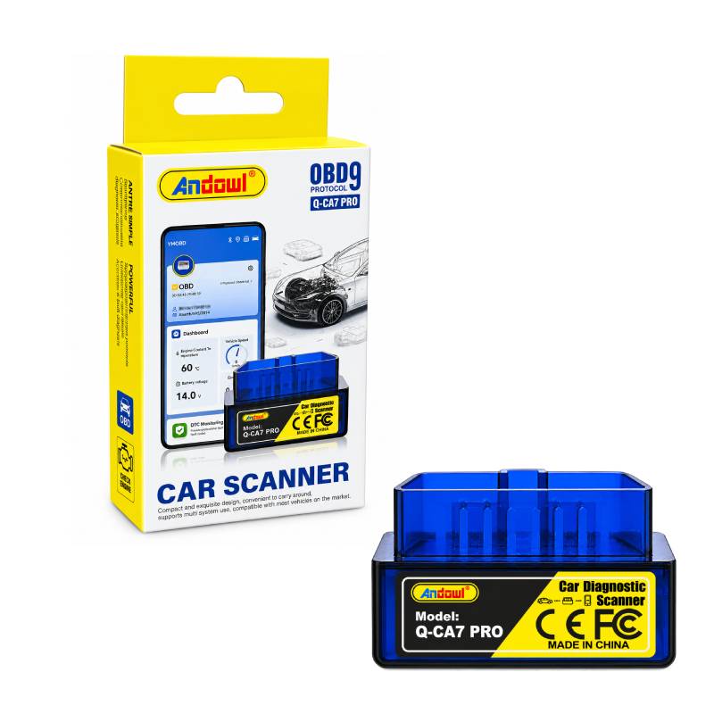 Andowl Διαγνωστικό Αυτοκινήτου OBD2 Bluetooth 5.1 Q-CA7 Pro – OBD2 Car Diagnostic Scanner