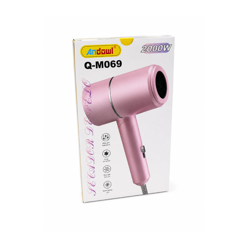 Andowl Πιστολάκι μαλλιών 2000W Q-M069  - Hair Dryer ΕΙΔΗ ΠΕΡΙΠΟΙΗΣΗΣ>Πιστολάκι Μαλλιών