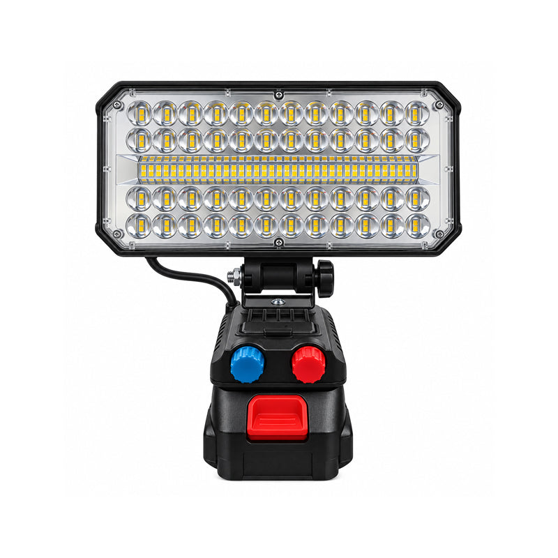 Andowl Επαναφορτιζόμενος Προβολέας Εργασίας LED 4200lm με Ρύθμιση Φωτεινότητας Q-LED420 - Rechargeable LED Work Light 4200lm with Stepless Dimming