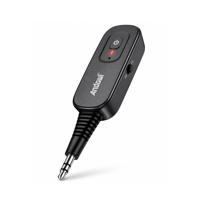 Andowl Αντάπτορας Ήχου  Bluetooth 5.4 Πομπός & Δέκτης AUX 3.5mm Q-AU4 - Bluetooth 5.4 Transmitter & Receiver AUX 3.5mm