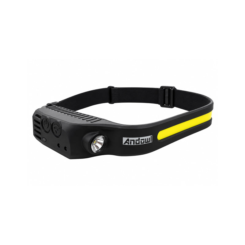 Andowl Φακός Κεφαλής LED 430lm με Λευκό & Κόκκινο Φως Q-D32C - Andowl Q-D32C LED Headlamp 430lm with White & Red Light