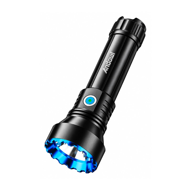 Andowl Επαναφορτιζόμενος Φακός LED 3800lm 7000K με Μπαταρία 7000mAh Q-D660 - Rechargeable LED Flashlight 3800lm 7000K 7000mAh