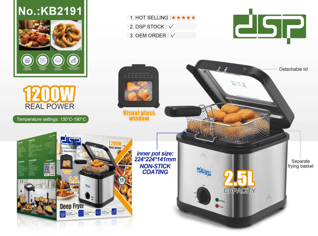 Φριτέζα - Deep Fryer - KB2191 - DSP - 618885
