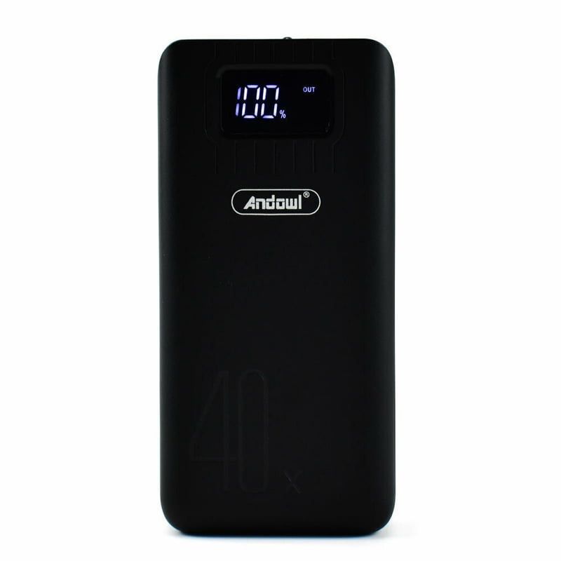 Andowl Q-CD701 Power Bank 40000mAh με 2 Θύρες USB - LED Screen Display Power Bank