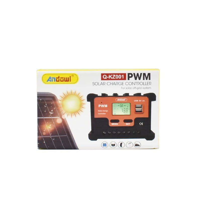 Andowl Q-KZ001 Ρυθμιστής Φόρτισης PWM 12V/24V 15A - Solar charge controller