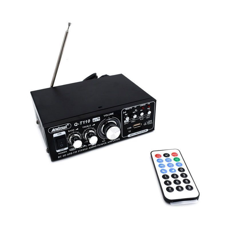 Andowl Τελικός Ενισχυτής Hi-Fi Stereo Q-T110 Max - Karaoke Reverberation Power Amplifier