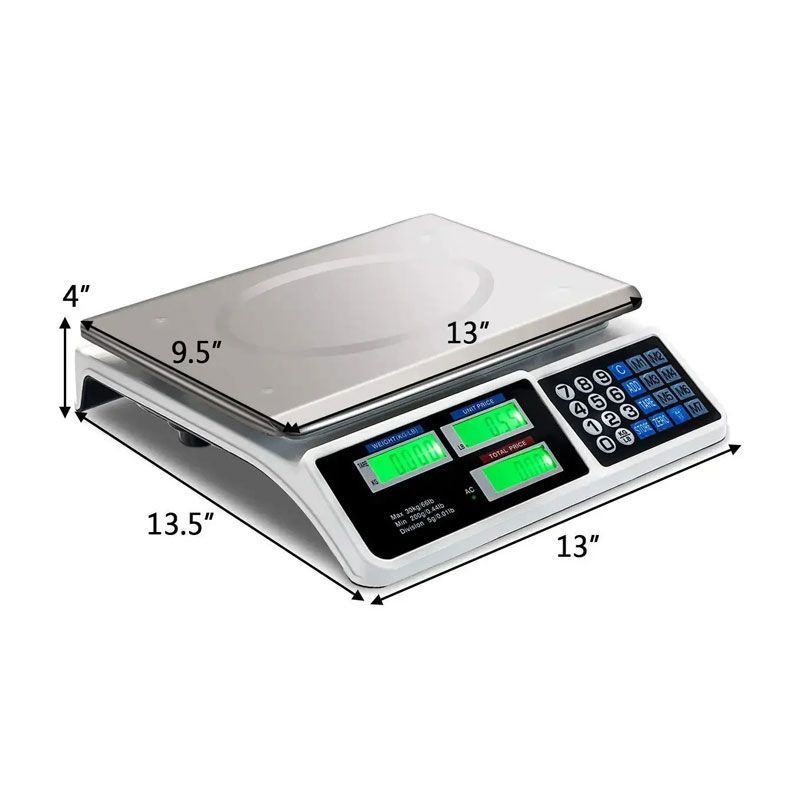 Andowl Επαγγελματική Ψηφιακή Ζυγαριά ACS-809 - Electronic Scale