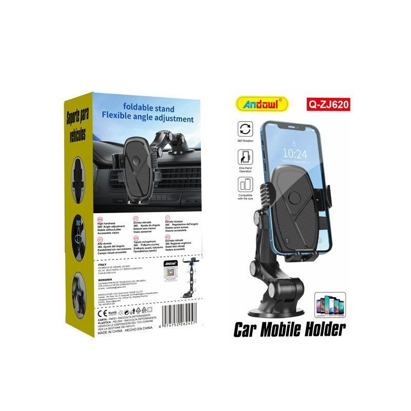 Andowl Βάση κινητού αυτοκινήτου Q-ZJ620 - Car Mobile Holder Q-ZJ620