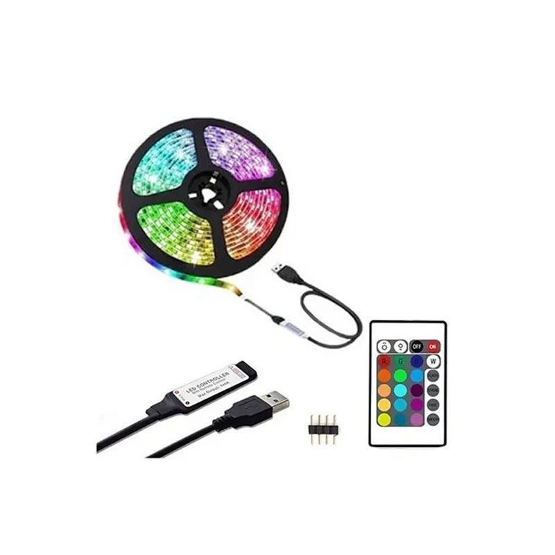 Andowl Λεντοταινία LED ταινία RGB 10m με τηλεχειριστήριο Q-DT75 - LED strip lights