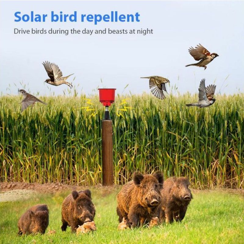 Andowl Ηλιακός Συναγερμός IP55 Q-BJ900 - Solar Alarm Pir Outdoor