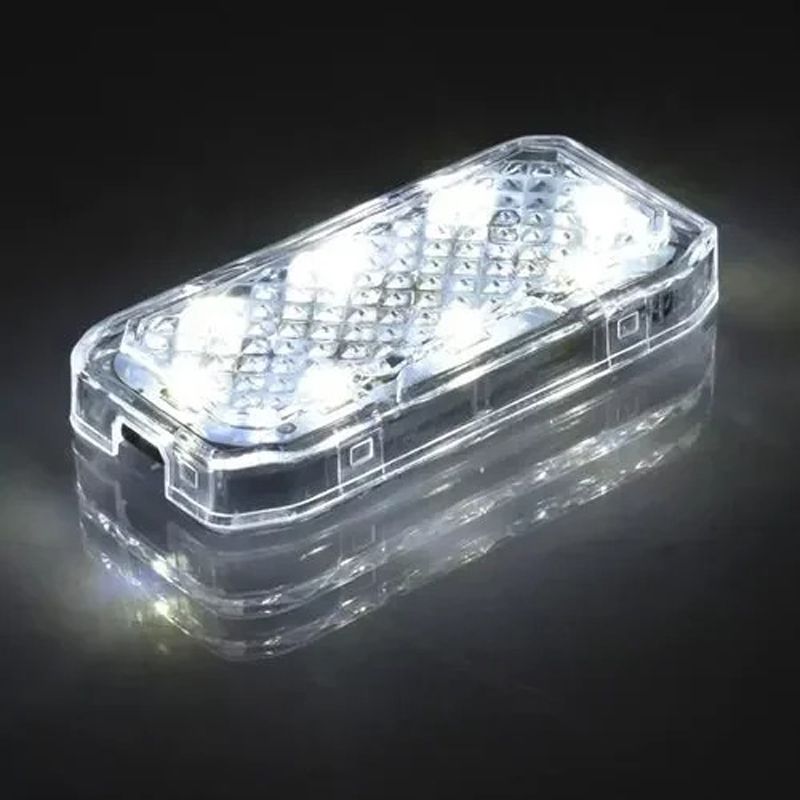 Andowl Διακοσμητικό φωτιστικό LED αφής λευκού φωτισμού για αυτοκίνητο Q-D301- Car touch light