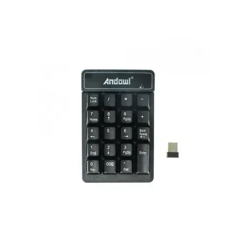 Andowl Ασύρματο Αριθμητικό Πληκτρολόγιο Q-811 – Wireless Number Keyboard