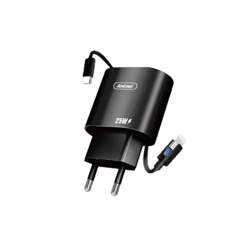 Andowl Φορτιστής με Θύρα Type-C σε Type-C Q-CD699 - Charger