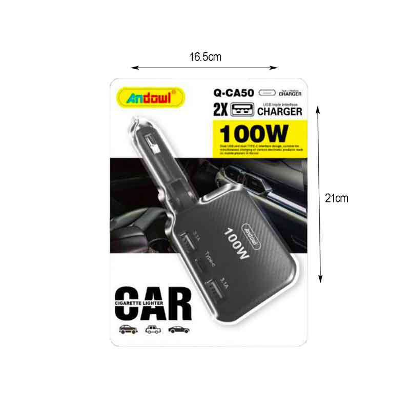 Andowl Φορτιστής αυτοκινήτου QCA50 - Car charger