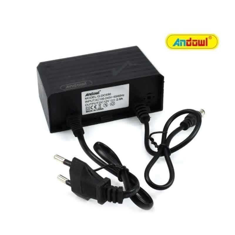Andowl Τροφοδοτικό Συστημάτων CCTV Q-DC550 - Waterproof power supply