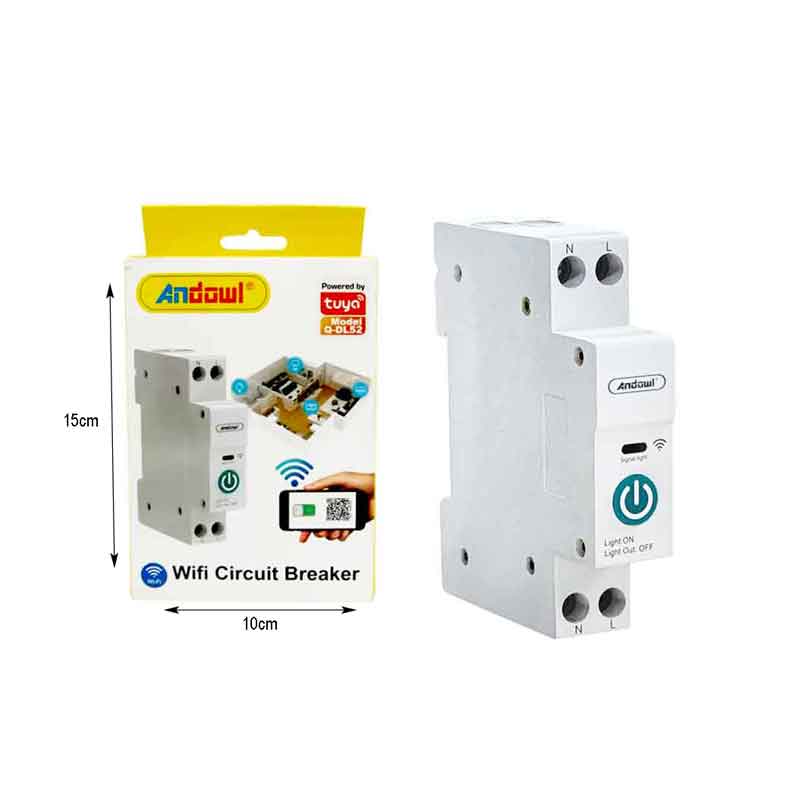 Andowl Διακόπτης κυκλώματος Wi-Fi Q-DL52 - Wifi Circuit Breaker