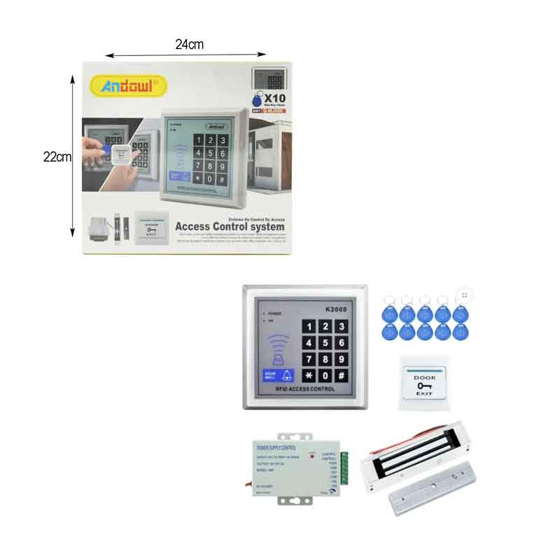 Andowl Ηλεκτρικό Σύστημα Κλειδαριάς με Κωδικό & RFID Tags Q-MJ006 - Access Control System
