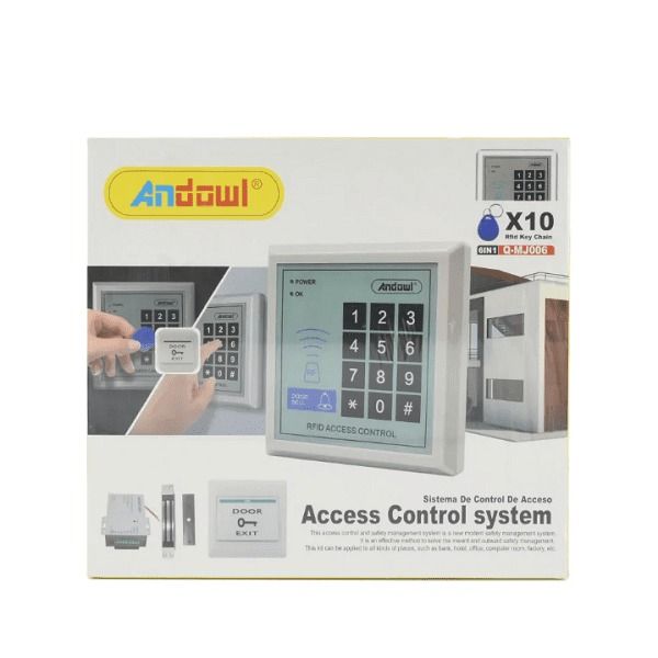 Andowl Ηλεκτρικό Σύστημα Κλειδαριάς με Κωδικό & RFID Tags Q-MJ006 - Access Control System