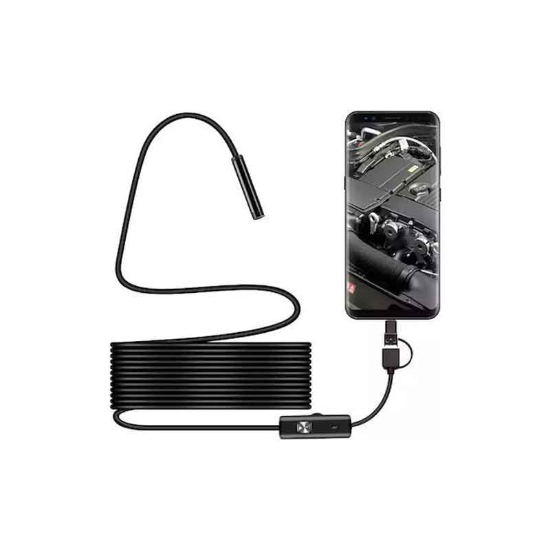 Andowl Ενδοσκοπική Κάμερα με Καλώδιο 5m Q-NK40 - Screen Endoscope