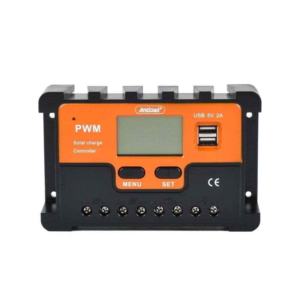 Andowl Ρυθμιστής Φόρτισης PWM 24V 65A Q-KZ65 - Solar Charge Controlle
