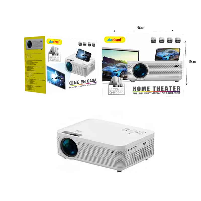 Andowl Projector με ανάλυση Ultra HD Q-HD940- Home Theater